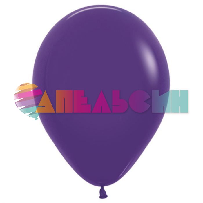 Шар пастель Фиолетовый S10"/25см Violet 100шт/уп (Колумбия) 110051