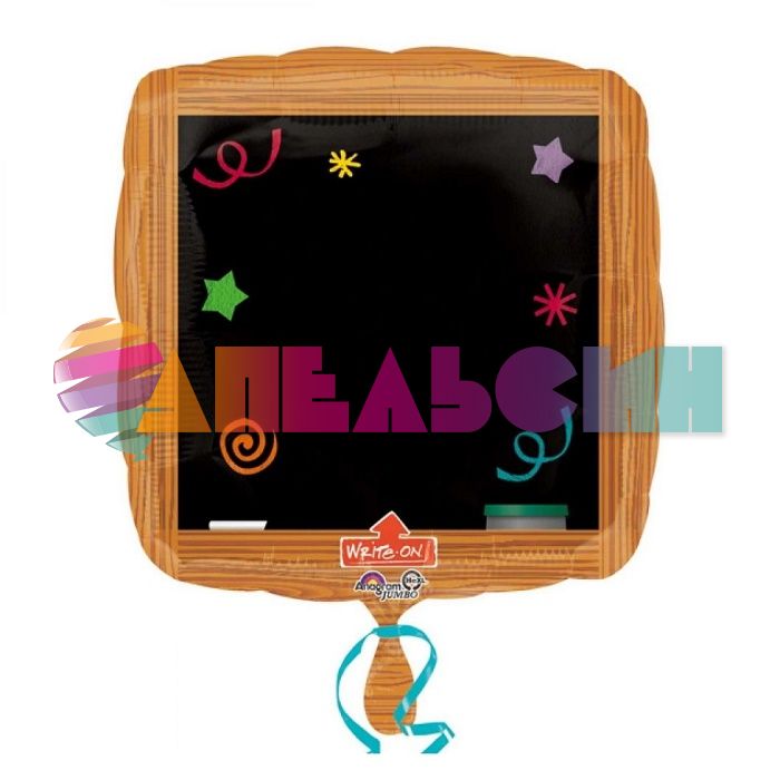 Шар фигура B-PAD Мелованная Школьная доска с маркером A32"/81см (США) 32742 1207-2194