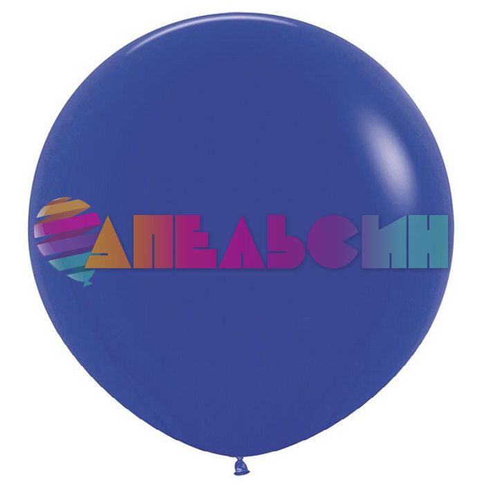 Шар пастель Синий S24"/60см (041) Royal Blue Королевский 3шт/уп (Колумбия) 151816