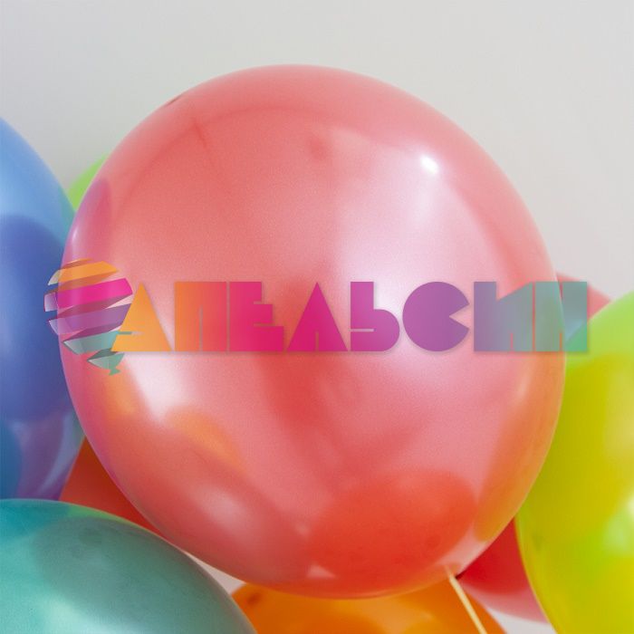 Шар металлик Ассорти VV12"/30см 100шт/уп (Малайзия) 711016