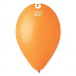 Шар пастель Оранжевый И14"/36см (004) Orange 50шт/уп (Италия) 1102-0342