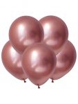Шар хром Розовое золото DL12"/30см (503) Luster Rose Gold 50шт/уп (Вьетнам) 312503-50