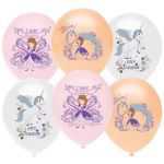 Шар латекс Принцесса София С ДР 12"/30см 25шт/уп (Турция) 812244