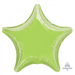 Шар звезда Зеленый A19"/49см лайм LimeGreen (США) металлик 1204-0044