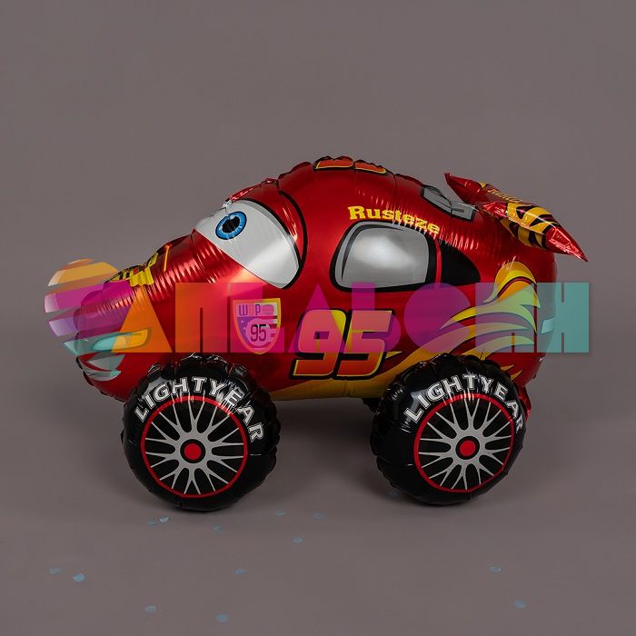 Шар ХОД Машина гоночная красный FL28"/71см (Китай) воздух 26124