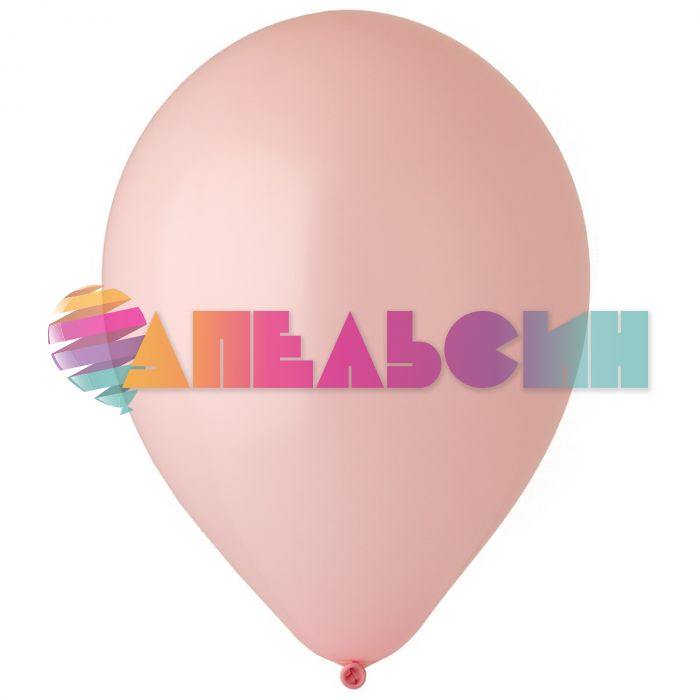 Шар пастель Розовый Э12"/30см (743) Pink Rose 50шт/уп (Малайзия) макарунс 1102-1834