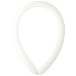 Шар ШДМ пастель Белый Э260 Frosty White 100шт/уп (Малайзия) 1107-0589