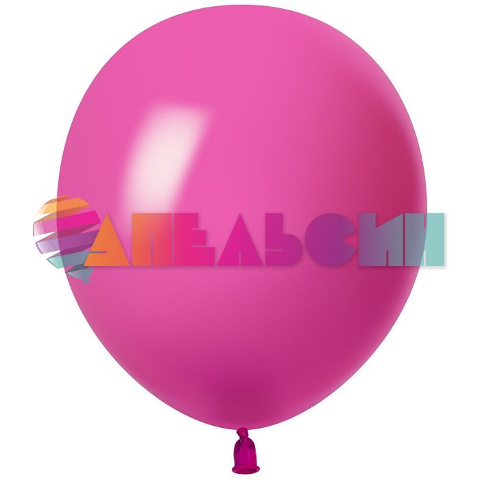 Шар пастель Розовый 512/12"/30см (S63) RaspBerry малиновый 100шт/уп (Китай) 512-12S63