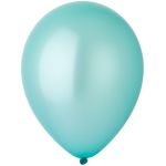 Шар металлик Бирюза Э12"/30см (578) Robin's Egg Blue 50шт/уп (Малайзия) перламутр 1102-1665