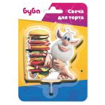 Свеча для торта Буба 8см на пике 50912