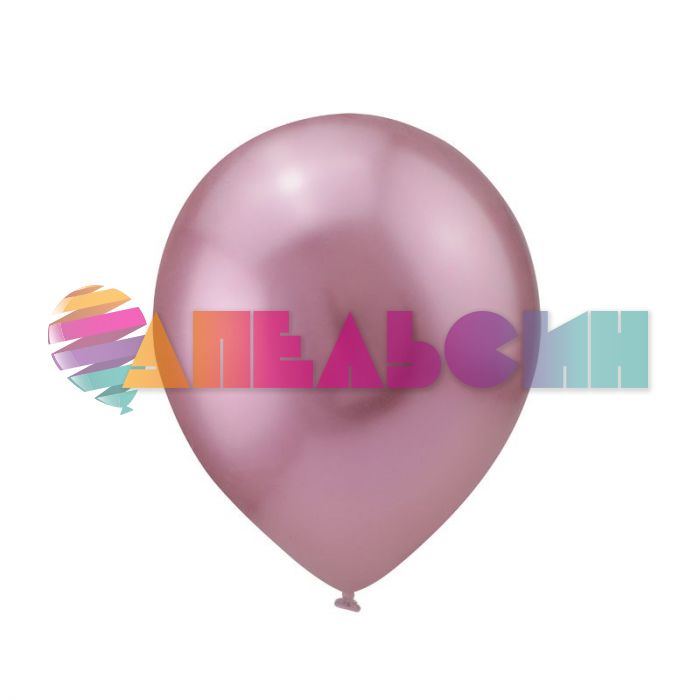Шар хром Ассорти ВП10"/25см 50шт/уп (Китай) 210200