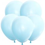Шар пастель Голубой Т05"/13см Blue 100шт/уп (Турция) макарунс 8053001
