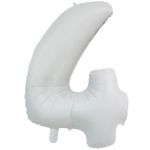 Шар цифра Белый Е26"/66см 4 White (Китай) 1207-4852