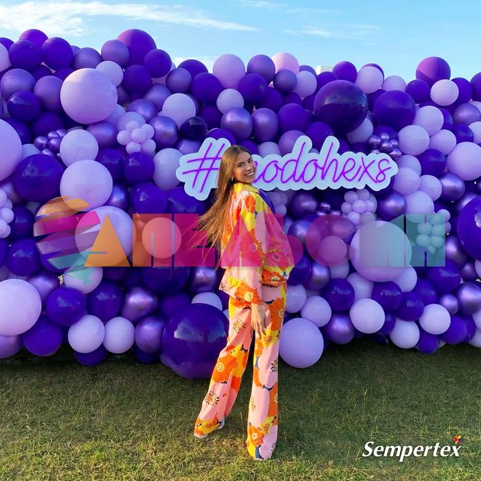 Шар пастель Фиолетовый S18"/46см (051) Violet 25шт/уп (Колумбия) 253947