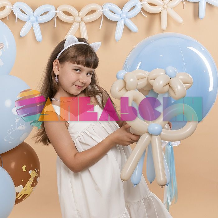 Шар ШДМ пастель Бежевый 512-260 (S88) White Sand белый песок 100шт/уп (Китай) ретро 512-260S88