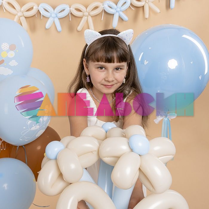 Шар ШДМ пастель Бежевый 512-260 (S88) White Sand белый песок 100шт/уп (Китай) ретро 512-260S88
