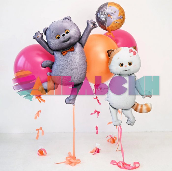Шар фигура Басик Кот Е36"/93см (Китай) 1207-6213
