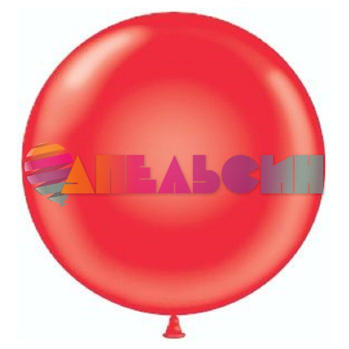 Шар пастель Красный Д36"/91см (Китай) 636102-1