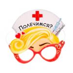 Маска Медсестра Полечимся? /картон 710490