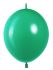 Шар ЛОЛ пастель Зеленый 06"/15см (L68) Green 100шт/уп (Китай) 512-06L68