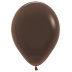 Шар пастель Коричневый S12"/30см (076) Chocolate Шоколад 50шт/уп (Колумбия) пастель 232225