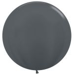 Шар металлик Серый S36"/91см (578) Graphite Графит (Колумбия) 953619