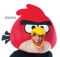 Маска Злые птички Красная Angry Birds /текстиль 6651071-РАСПРОДАЖА
