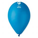 Шар пастель Синий И14"/36см (010) Blue 50шт/уп (Италия) 1102-0348