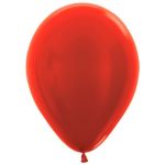 Шар металлик Красный S12"/30см (515) Red 50шт/уп (Колумбия) 238364