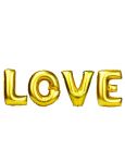 Надпись из шаров LOVE золото FL16"/41см (Китай) 942824