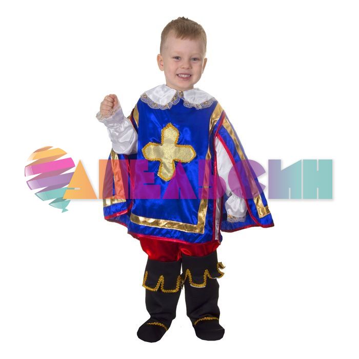 Костюм Мушкетер 4в1 120-130см 1077469-ПРОКАТ