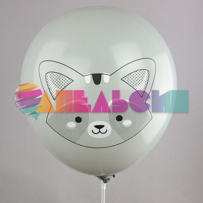 Шар латекс Зверята Лесные друзья 12"/30см 25шт/уп (Тайланд) Ч46335