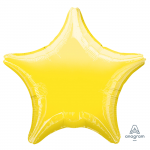 Шар звезда Желтый A19"/49см Yellow (США) металлик 0455202 1204-0052