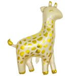 Шар фигура Жираф кремовый FL45"/114см (Китай) 19623 1207-4954