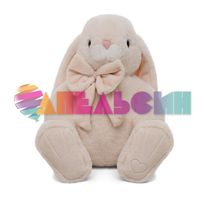 Игрушка Кролик Банни персиковый 30см сидя 30-124-1KB