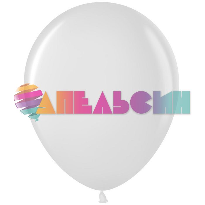 Шар кристалл Прозрачный VV12"/30см 500 Clear 100шт/уп (Малазия) 711008