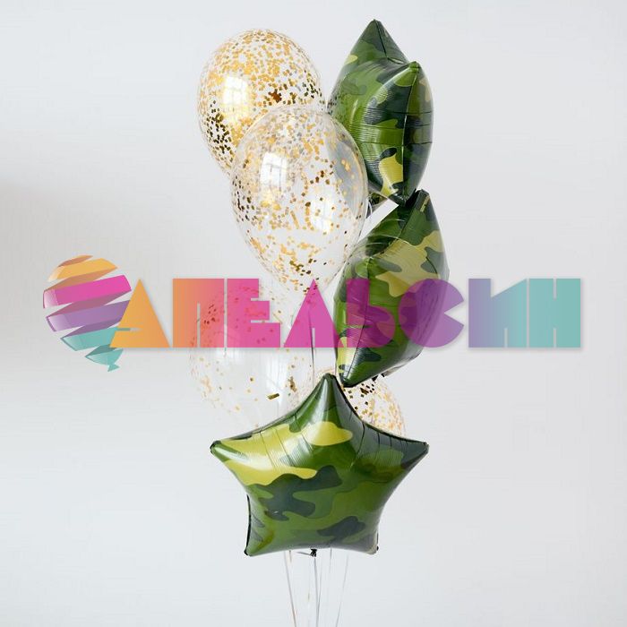 Шар кристалл Прозрачный VV12"/30см 500 Clear 100шт/уп (Малазия) 711008