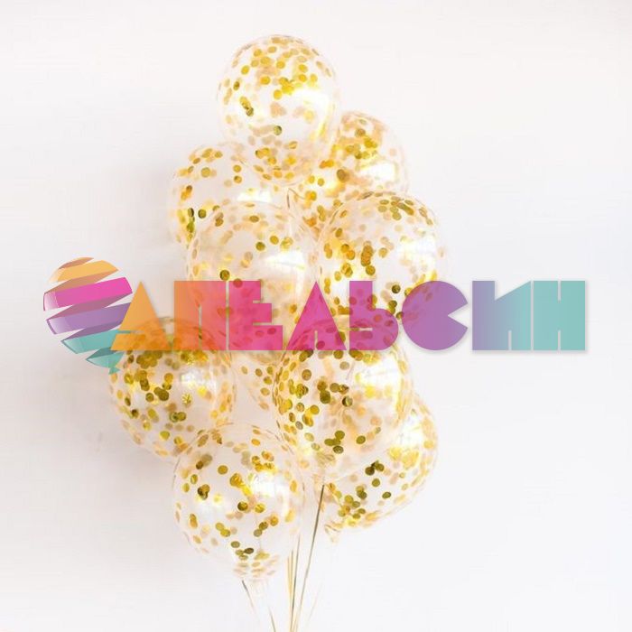 Шар кристалл Прозрачный VV12"/30см 500 Clear 100шт/уп (Малазия) 711008