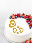 Топпер Сердца 1,8-6см 18шт/уп 2815537