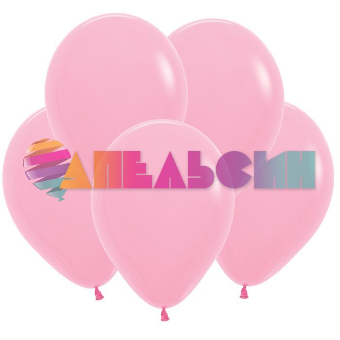 Шар пастель Розовый S05"/13см (009) Bubble Gum Pink 100шт/уп (Колумбия) 105009-бр 200354