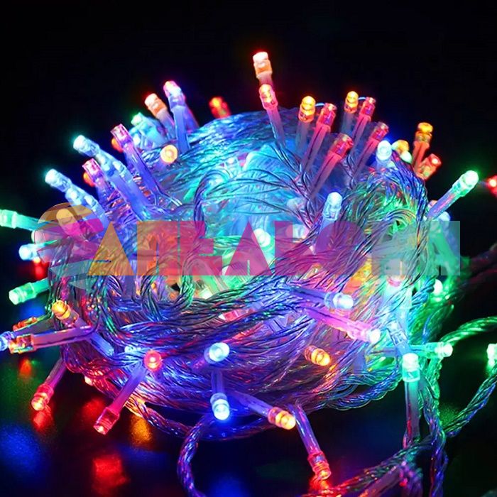 ЭГ нить 20м Мульти 200 Led 8 режимов IP14 512006