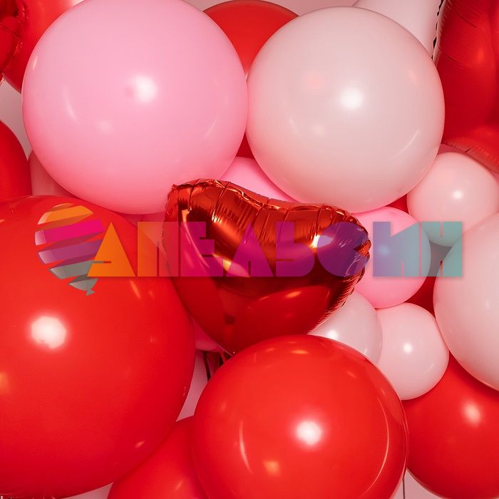 Шар пастель Красный 512/12"/30см (S29) Flag Red королевский 100шт/уп (Китай) 512-12S29