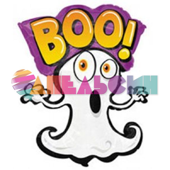 Шар фигура Привидение BOO CTI31"/79см (США) 434216