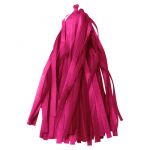 Тассел Розовый фуксия 12х35см 12л/уп тишью 521115