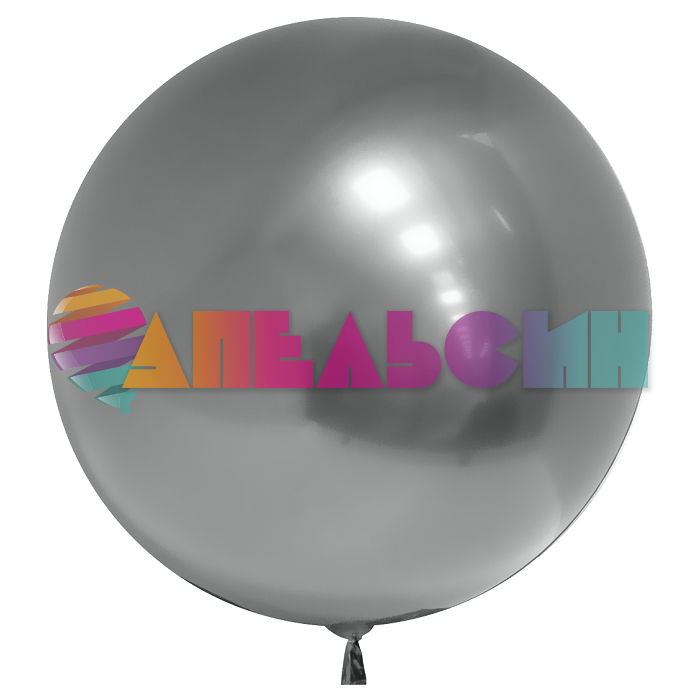 Шар сфера Серебро FL18"/46см (Китай) хром 550005-1