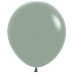 Шар пастель Зеленый S18"/46см (127) Verde Laurel Лавровый лист 25шт/у (Колумбия) ретро 118127 395463