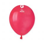 Шар пастель Красный И05"/13см (005) Red 100шт/уп (Италия) 1102-0418
