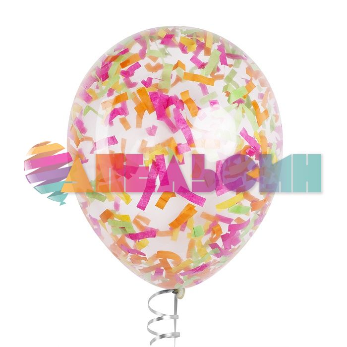 Конфетти Ассорти прямоугольник 3,5см 50гр тишью 6015227