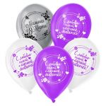 Шар латекс Мамочка с 8 марта 12"/30см 50шт/уп (Китай) 7609226