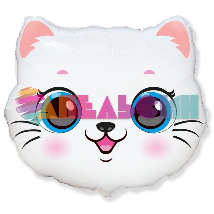Мини голова Котенок милый F9"/23см (Испания) 902872
